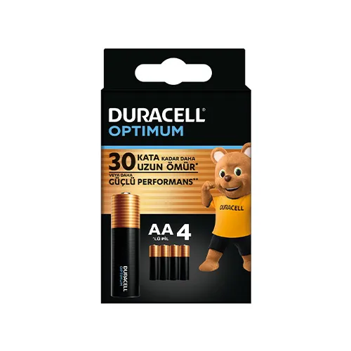 Duracell Optimum AA Kalın Kalem Pil