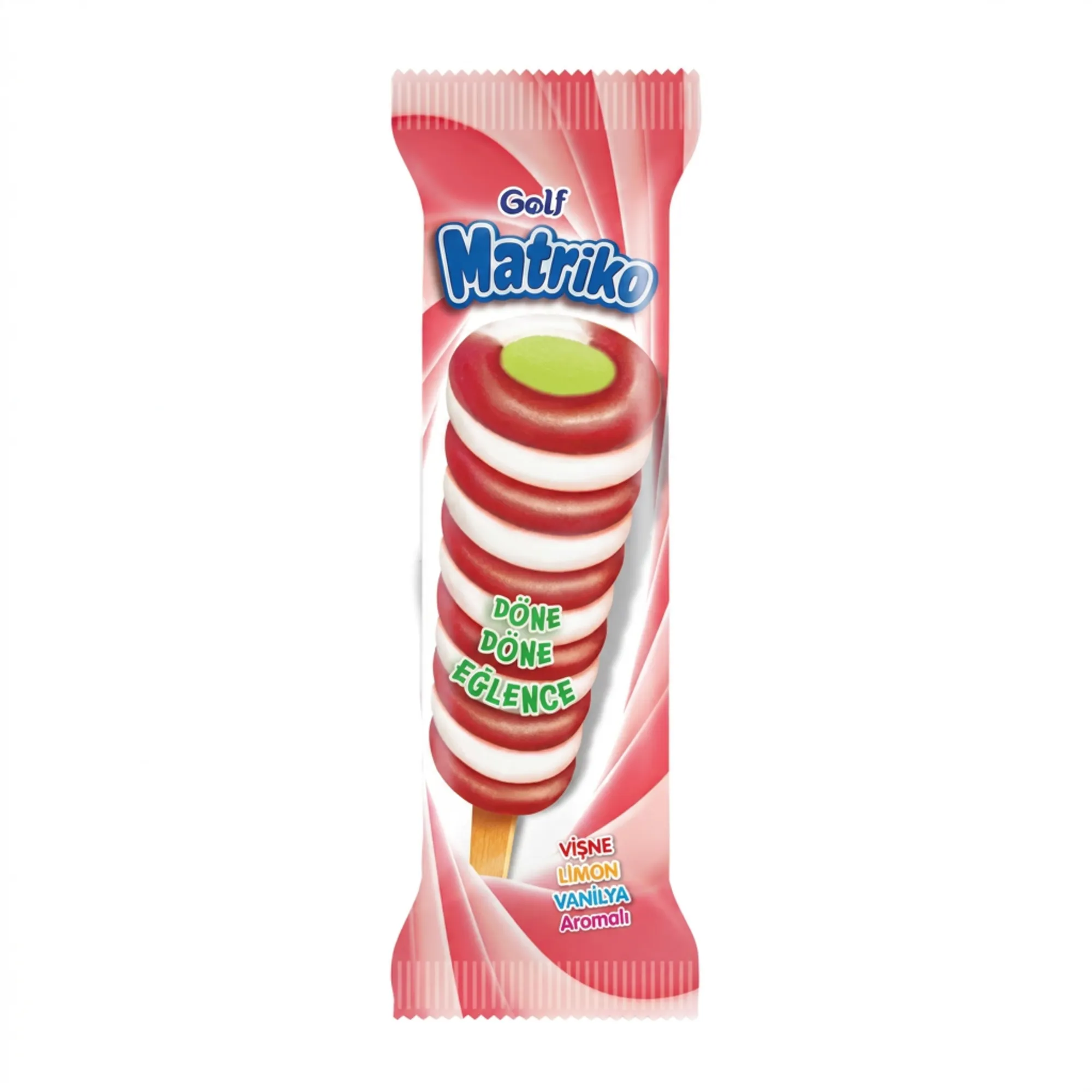 Golf Matriko Vişne Limon Vanilya Aromalı Dondurma