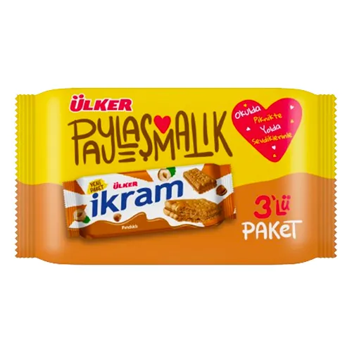 Ülker İkram Fındıklı Bisküvi (252 g)