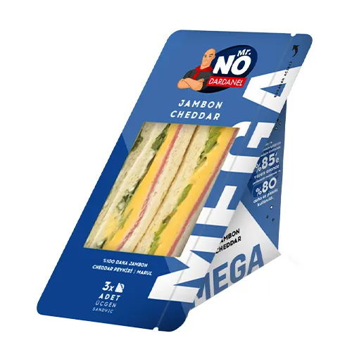 Mr. NO Jambon & Cheddar Mega Sandviç