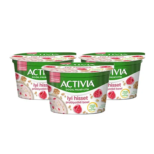 Activia Bowl Ahududu & Yulaf & Ceviz