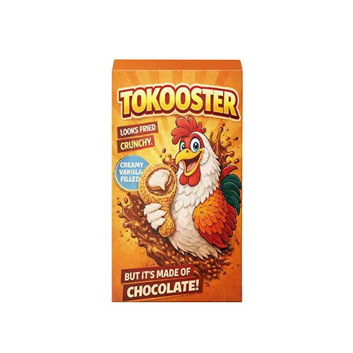 Tokooster Çıtır Tavuk Budu Görünümlü Çikolata