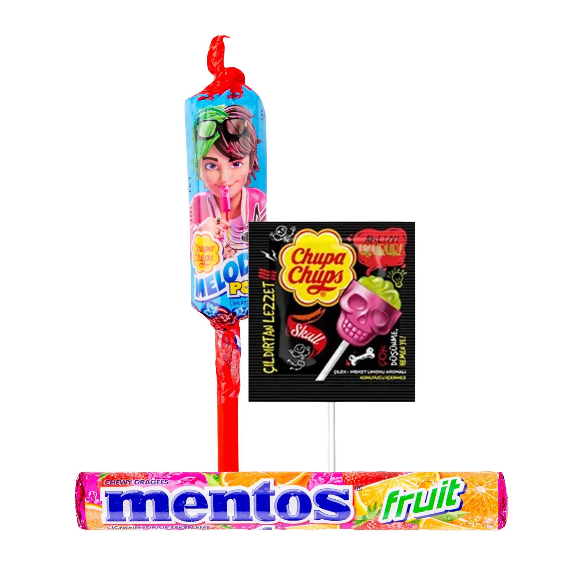 Mentos & Chupa Chups Karışık Şekerleme Paketi