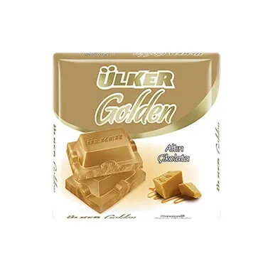 Ülker Golden Karamelli Kare Altın Çikolata