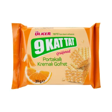 Ülker 9 Kat Tat Portakallı Gofret