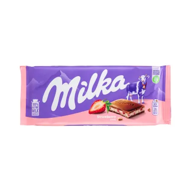 Milka Çilekli Yoğurtlu Çikolata