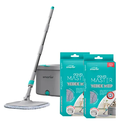 Smarter Aqua Master Temizlik Seti +  2 Adet Yedek Mop