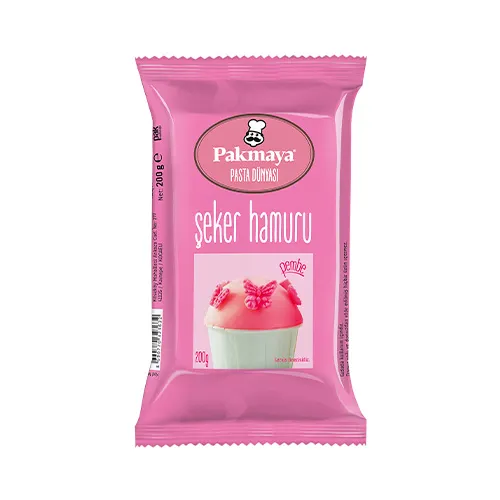 Pakmaya Pembe Şeker Hamuru