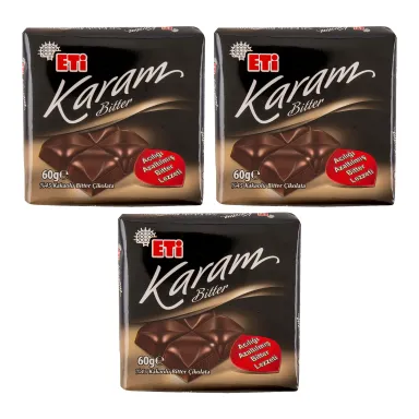Eti Karam %45 Kakaolu Bitter Çikolata