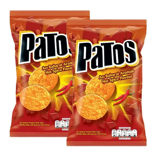 Patos Acı Baharatlı Cips Parti Boy