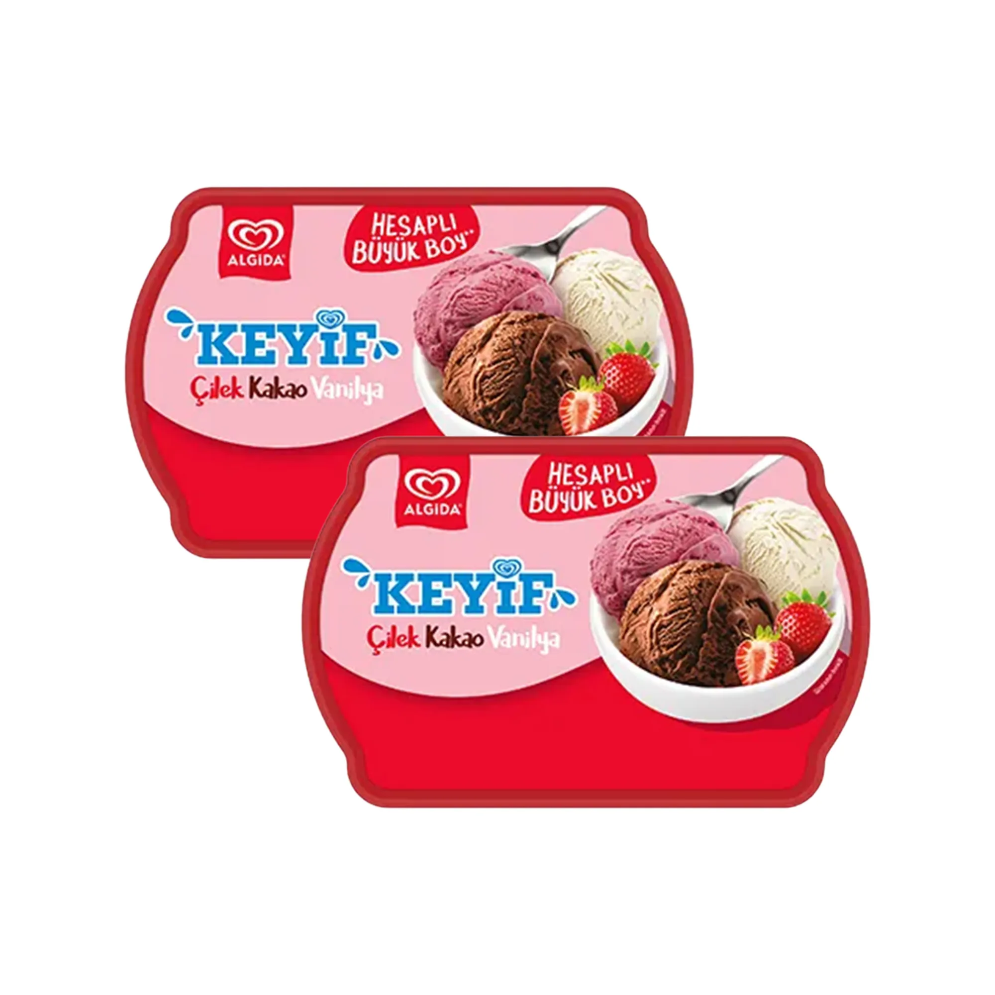Algida Keyif Çilek Kakao Vanilya