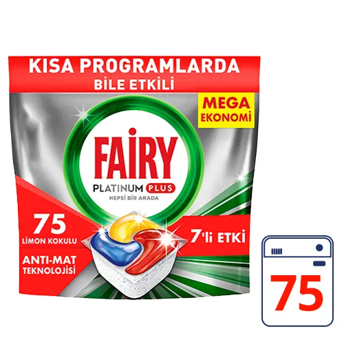 Fairy Platinum Plus Bulaşık Makinesi Deterjanı Kapsülü