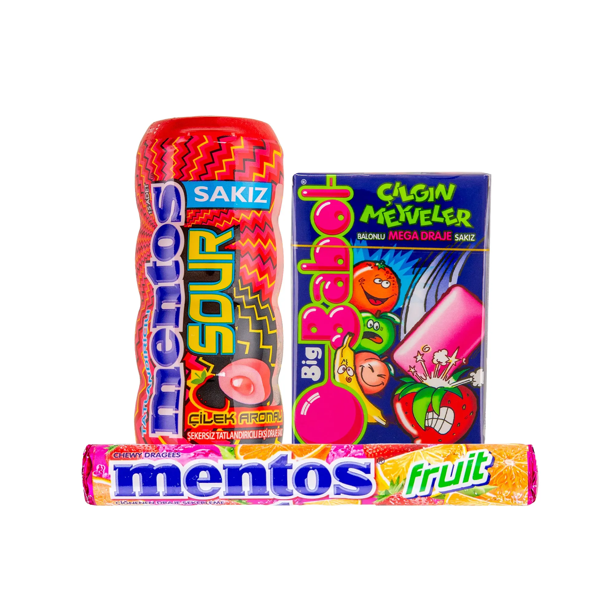 Mentos Ve Big Babol Sakız Şekerleme Paketi