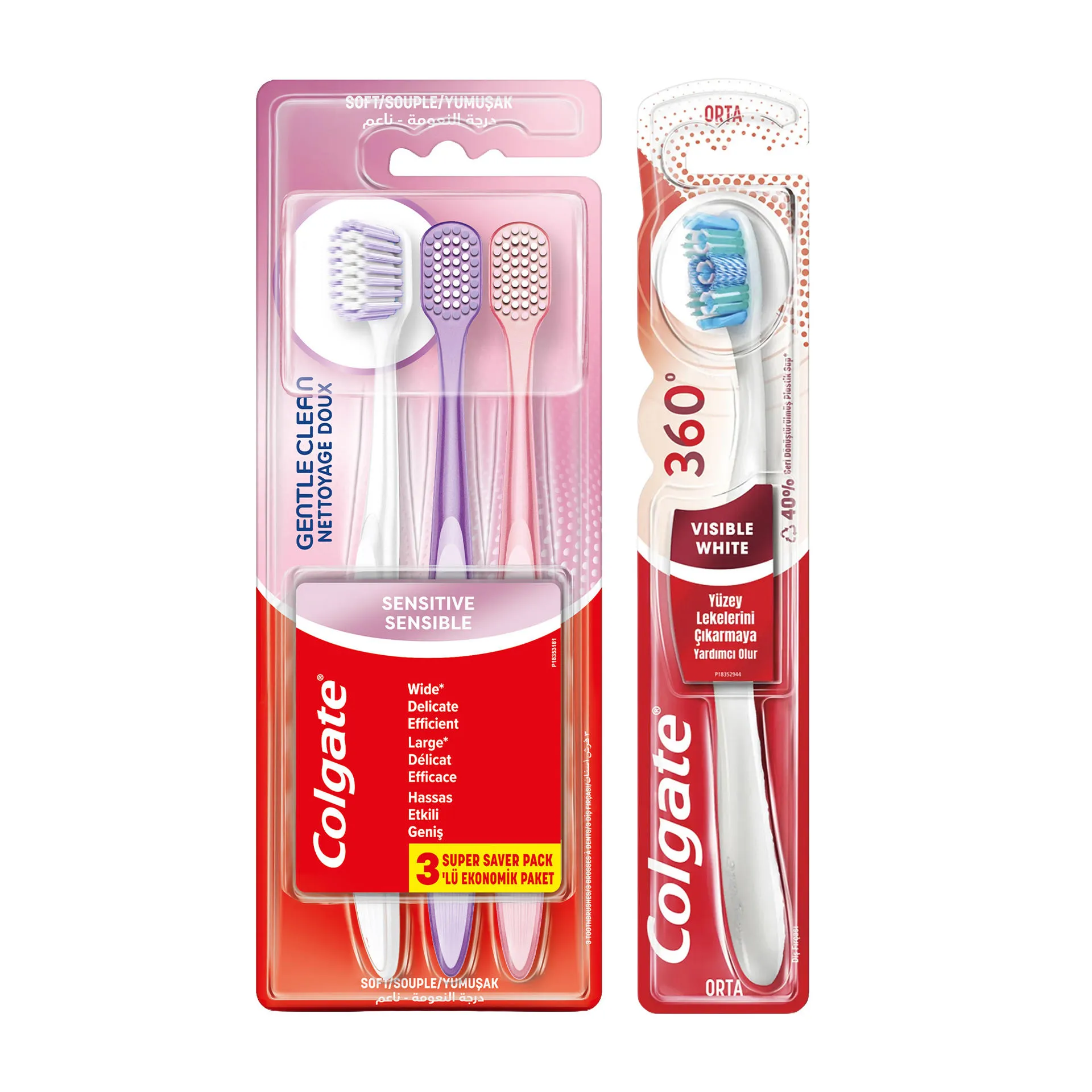 Colgate Max White Diş Macunu & Gentle Clean Diş Fırçası