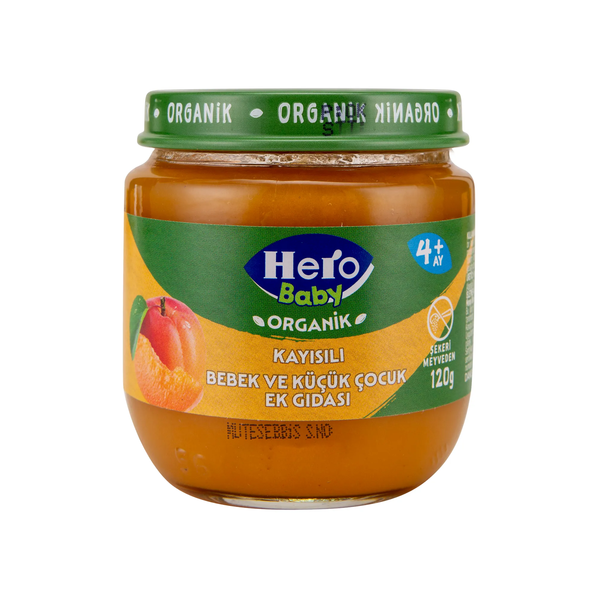 Hero Baby Organik Kayısılı Kavanoz Maması