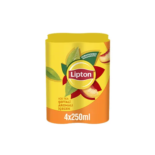 Lipton Ice Tea Şeftali Aromalı Soğuk Çay Kutu 