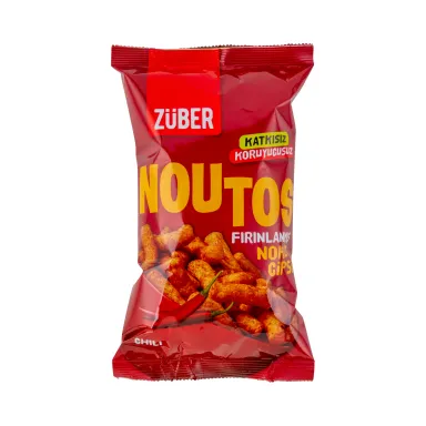 Züber Noutos Chili Baharatlı Fırınlanmış Nohut Cipsi