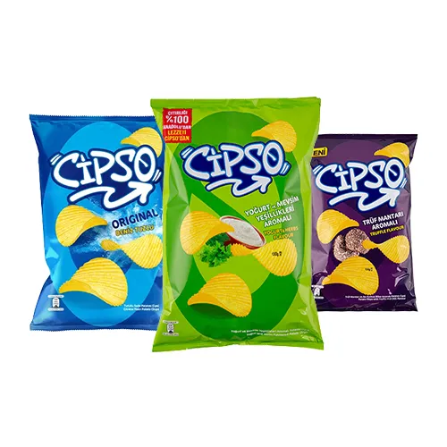 Cipso Tırtıklı Cips Paketi