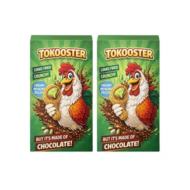 Tokooster Çıtır Tavuk Budu Çikolata Antep Fıstıklı