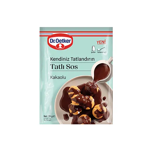 Dr. Oetker Kendiniz Tatlandırın Tatlı Sos Kakao 39g