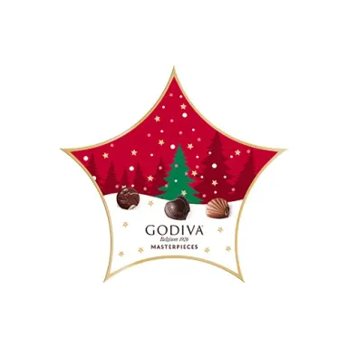 Godiva Masterpiece Yeni Yıl Özel Yıldız Kutu