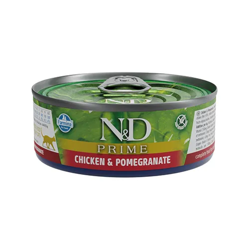 N&D Prime Kedi Konservesi Tavuk & Nar
