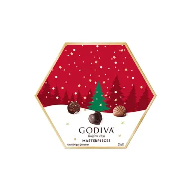 Godiva Masterpiece Yeni Yıl Özel Altıgen Kutu
