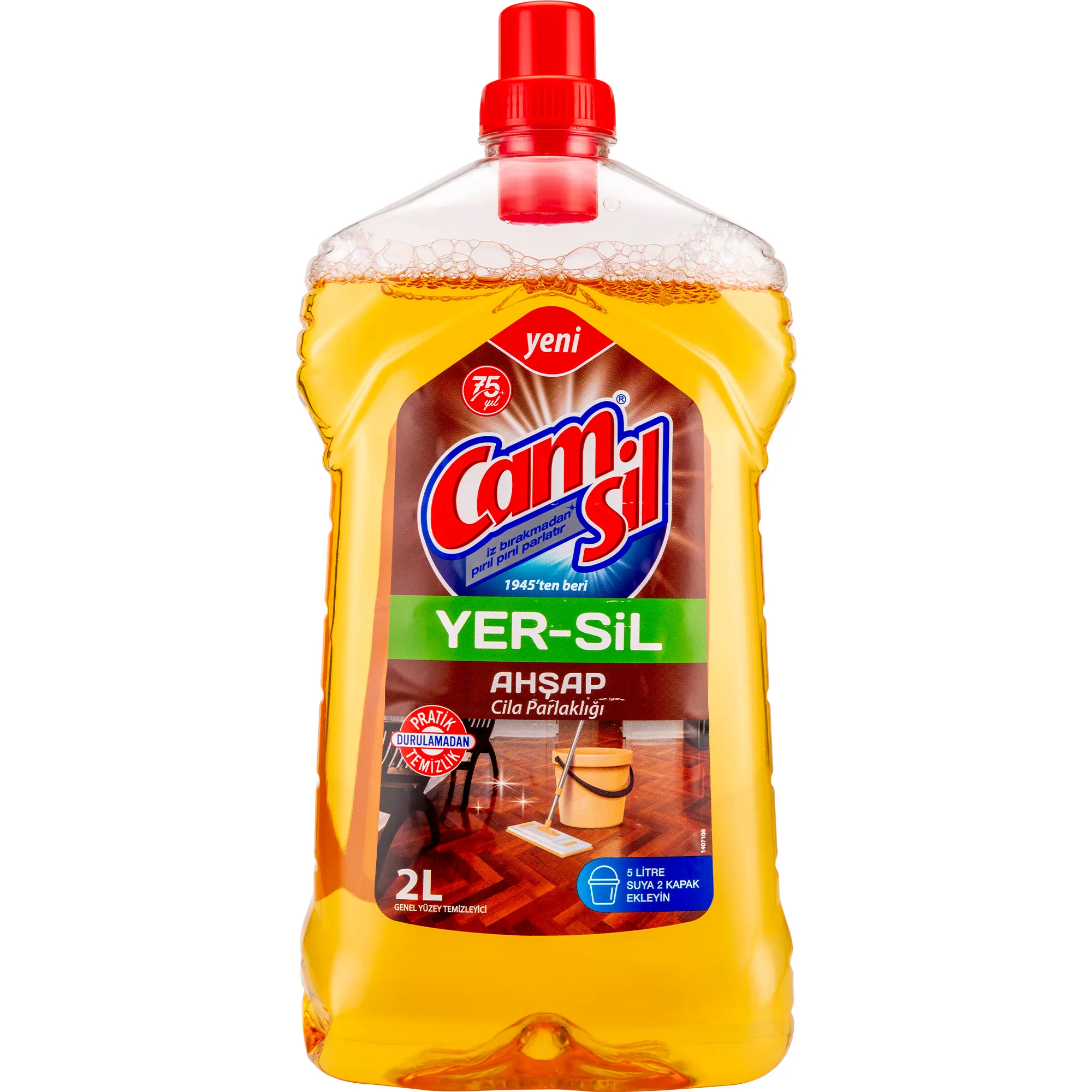 Camsil Yer-Sil Ahşap Yüzey Temizleyici