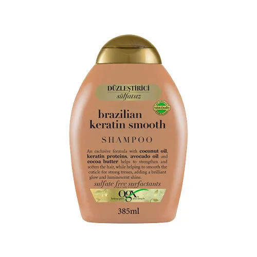 OGX Brazilian Keratin Smooth Şampuan