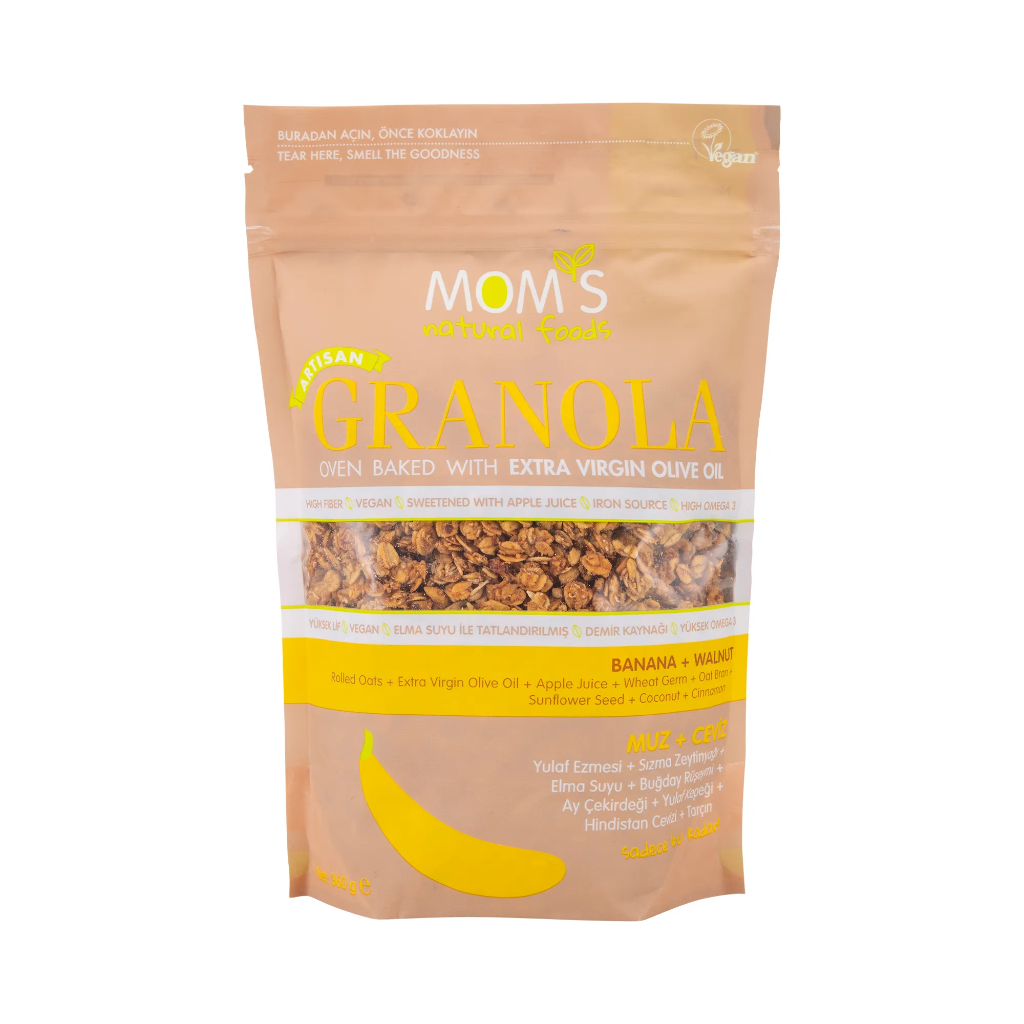 Mom's Muz & Ceviz Granola