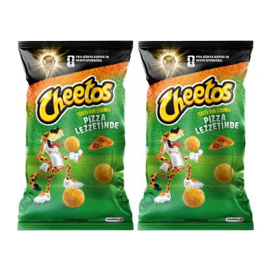 Cheetos Pizza Aromalı Mısır Çerezi Süper Boy Paketi