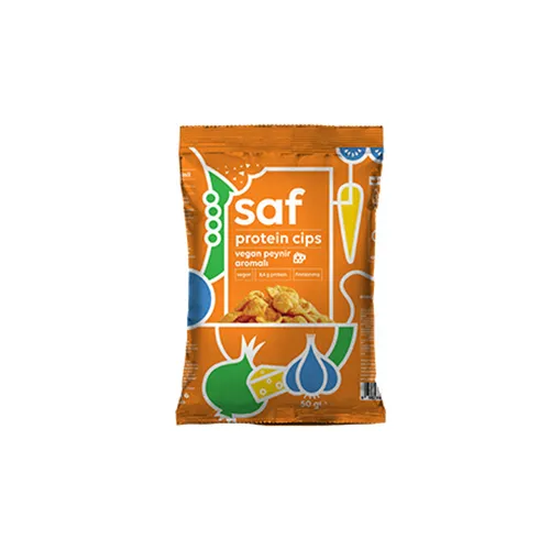 Saf Nutrition Vegan Peynir Aromalı Protein Cips