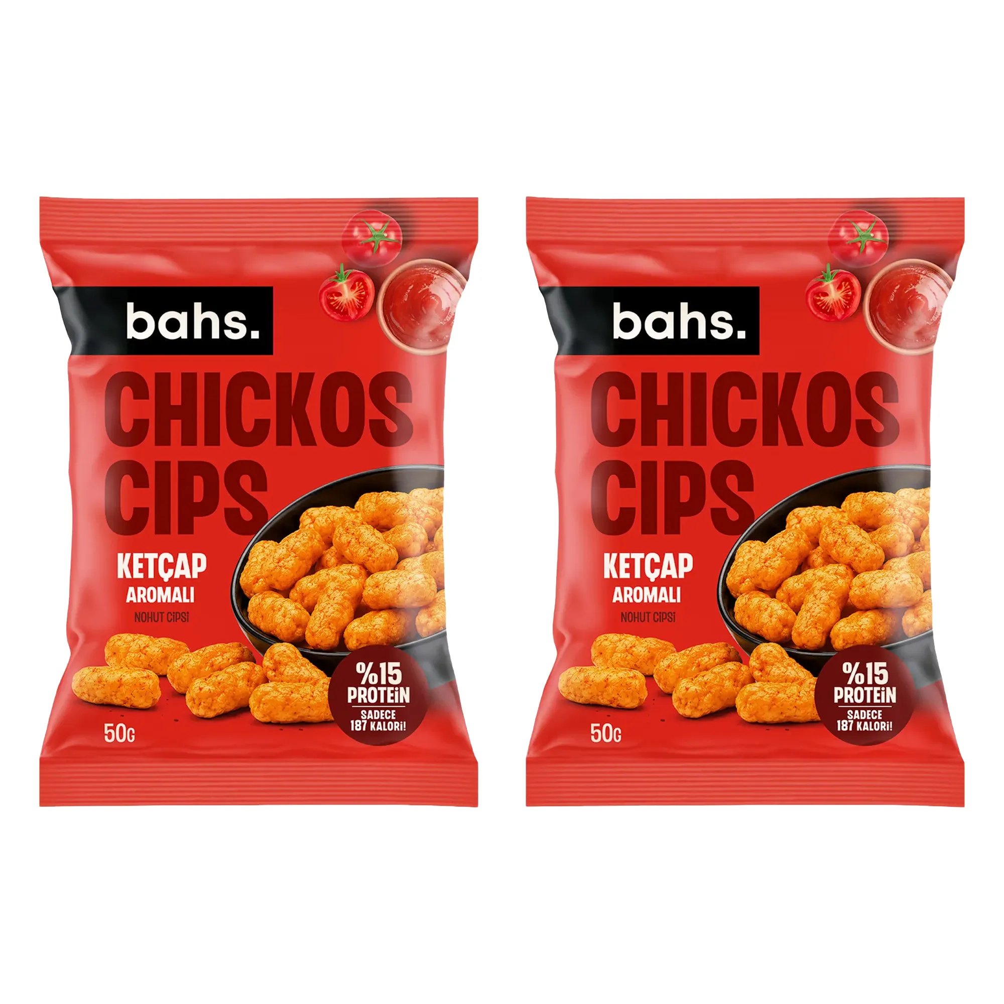 Bahs Chickos Ketçap Aromalı Nohut Cipsi