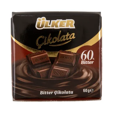 Ülker %60 Bitter Kare Çikolata