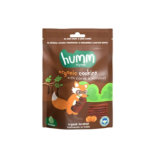 Humm Organik Keçiboynuzlu & Fındıklı Kurabiye