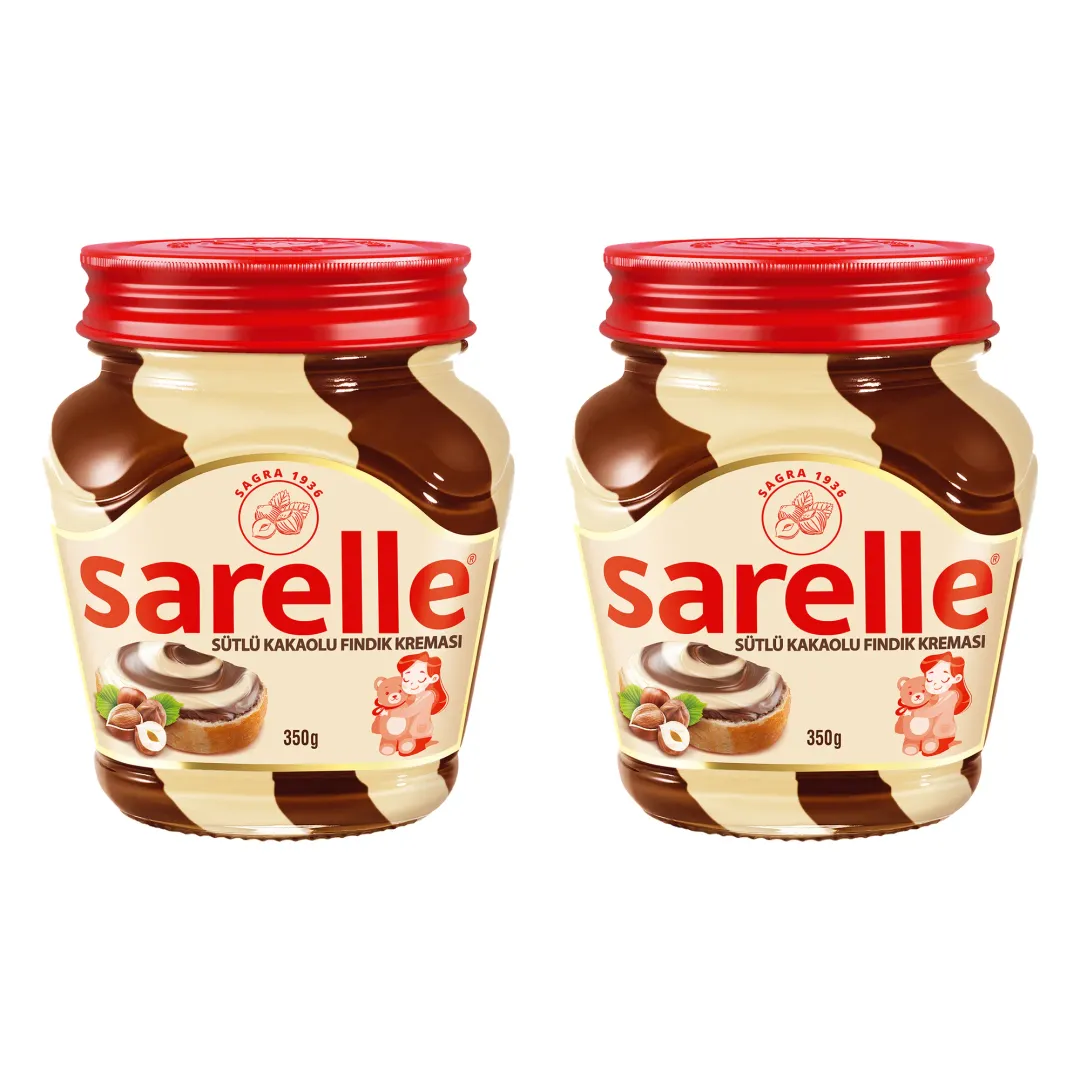 Sarelle Duo Sütlü Kakaolu Fındık Kreması