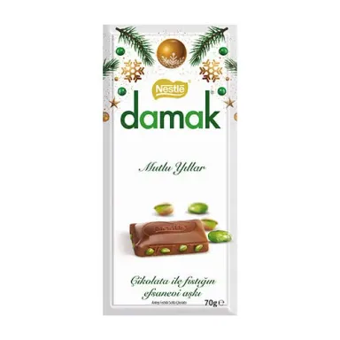 Nestle Damak Yılbaşı Sütlü Çikolata