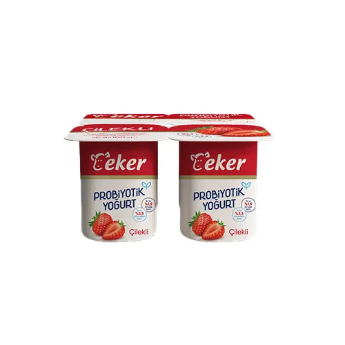 Eker Çilekli Probiyotik Yoğurt