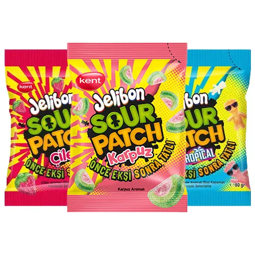 Jelibon Sour Patch Paketi 