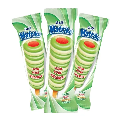 Golf Matriko Ananas Çilek Limon