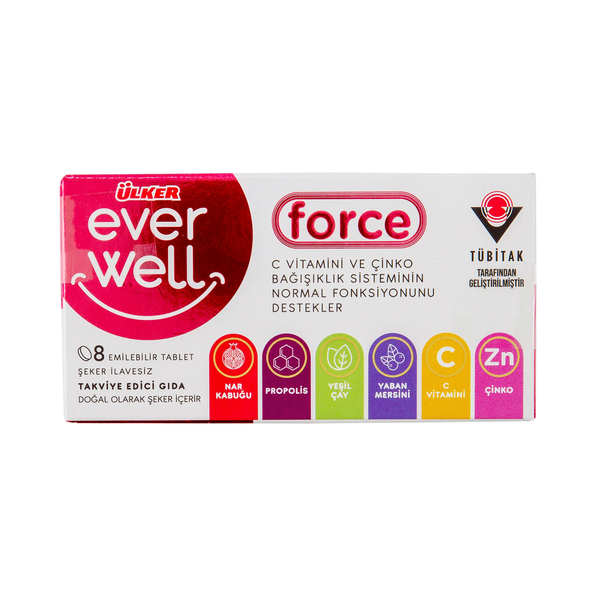 Ülker Everwell Force Bağışıklık Destekleyici Tablet