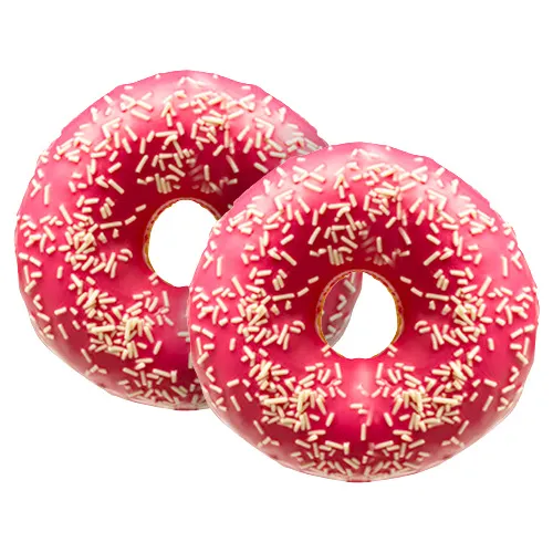 Donut Worry Be Happy Çilekli Donut