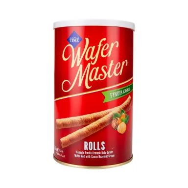 Çizmeci Time Wafer Master Fındık Kremalı Rulo Gofret