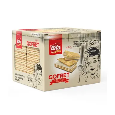 Bifa Nostalji Sütlü Vanilyalı Gofret