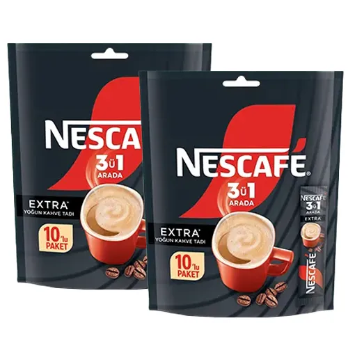 Nescafé 3ü1 Arada Extra Çözünebilir Kahve 