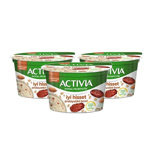 Activia Bowl Hurma & Yulaf & Badem
