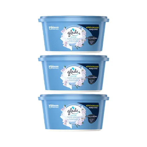 Glade Mini Jel Temiz Çarşaf Ferahlığı Oda Kokusu 