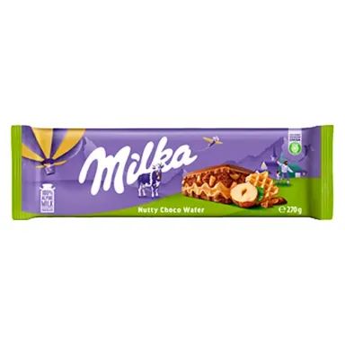  Milka Fındık Kremalı Gofretli Nussini Tablet Çikolata