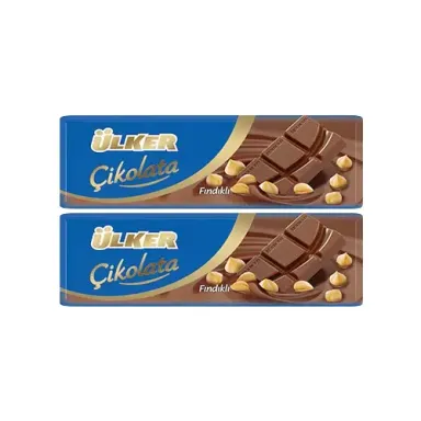 Ülker Baton Çikolata Fındıklı Sütlü 