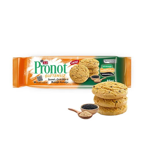 Eti Pronot Glutensiz Mahlepli Çörek Otlu Bisküvi